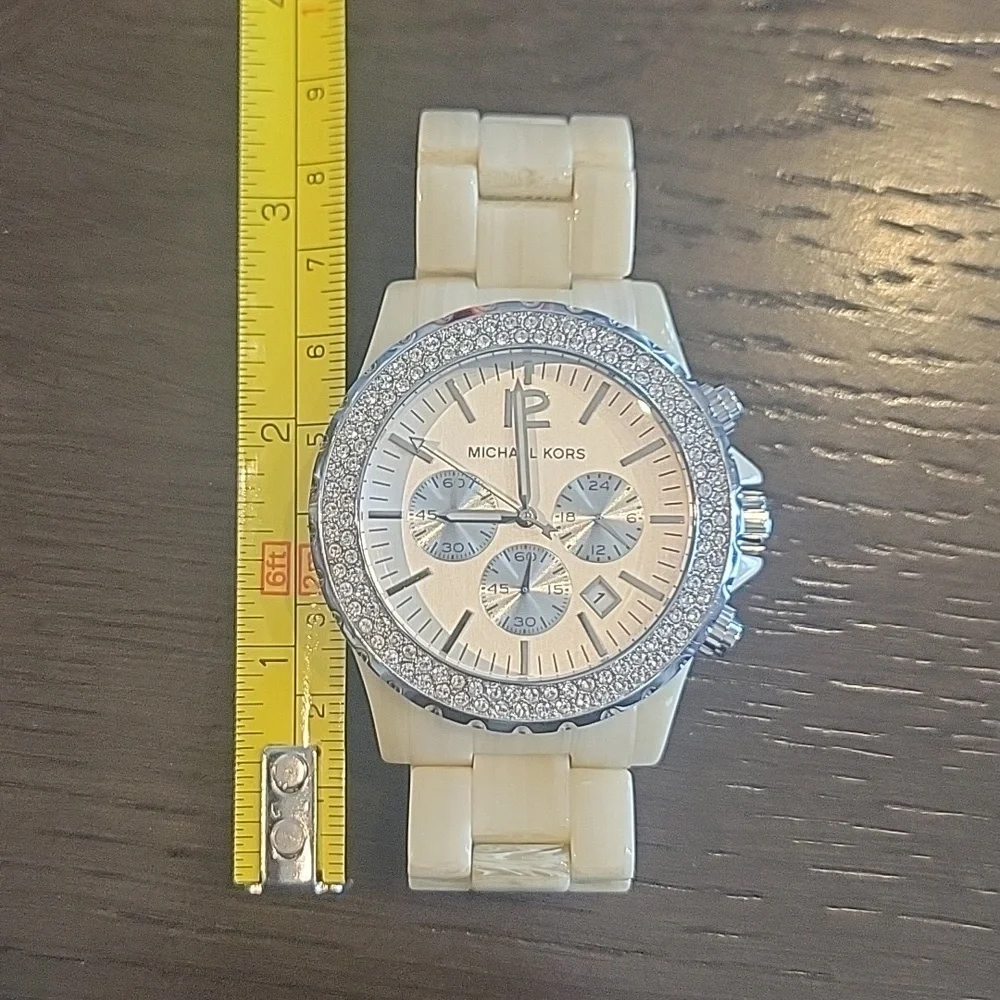 MICHAEL KORS  | Madison Acrylic Ladies Watch - Picture 6 of 7